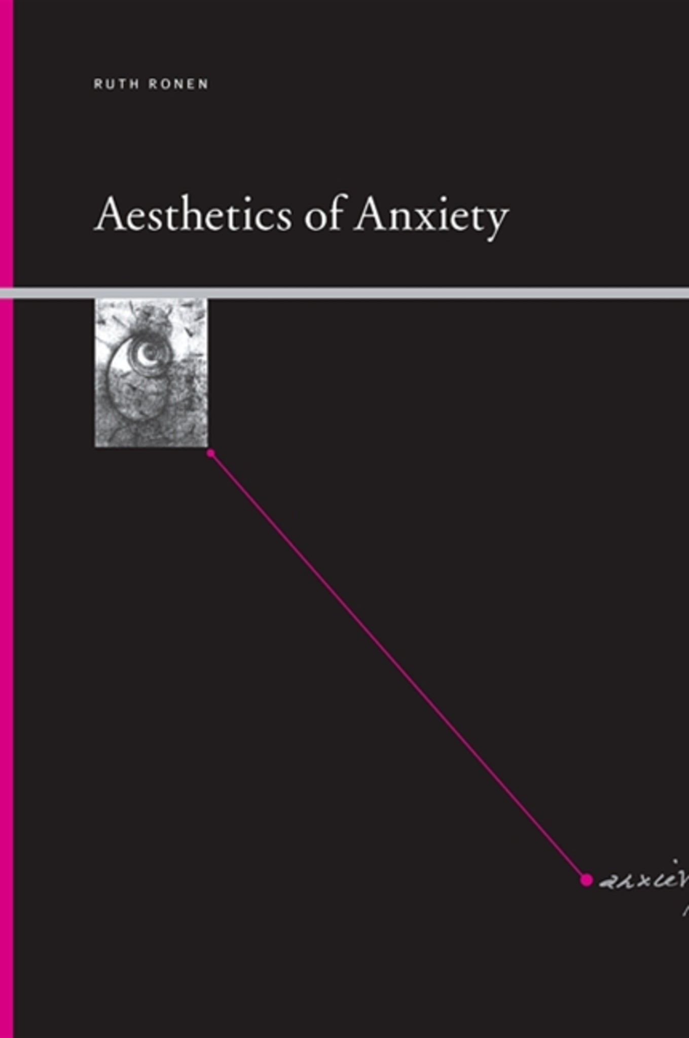 Cover image for Aesthetics of Anxiety ISBN 9780791476680